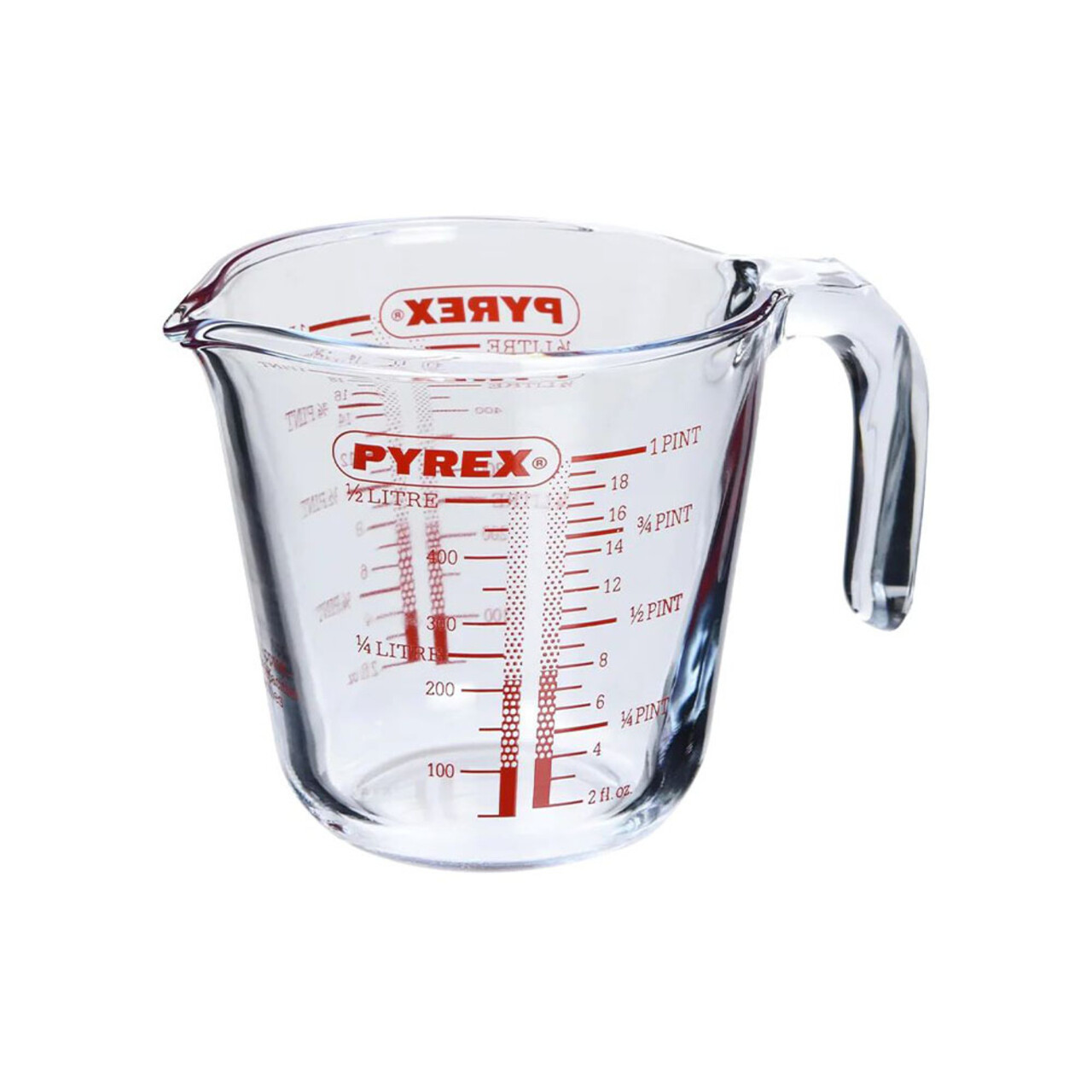 Cana gradata, din sticla termorezistenta, 500ml, "Classic" - Pyrex - imagine 4